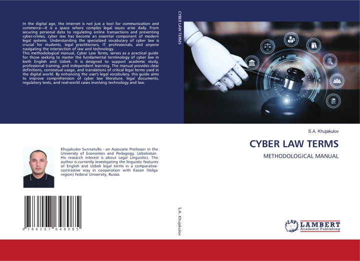 Kniha CYBER LAW TERMS S.A. Khujakulov