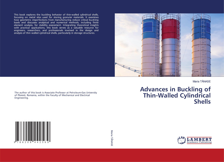 Kniha Advances in Buckling of Thin-Walled Cylindrical Shells MARIA TANASE