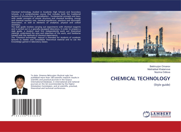 Kniha CHEMICAL TECHNOLOGY Mukhabbat Khatamova