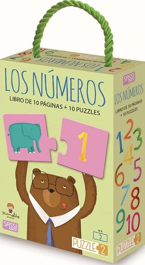 Kniha NUMEROS LIBRO Y PUZLE Gaule M