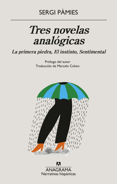 Kniha Tres novelas analógicas Sergi Pàmies