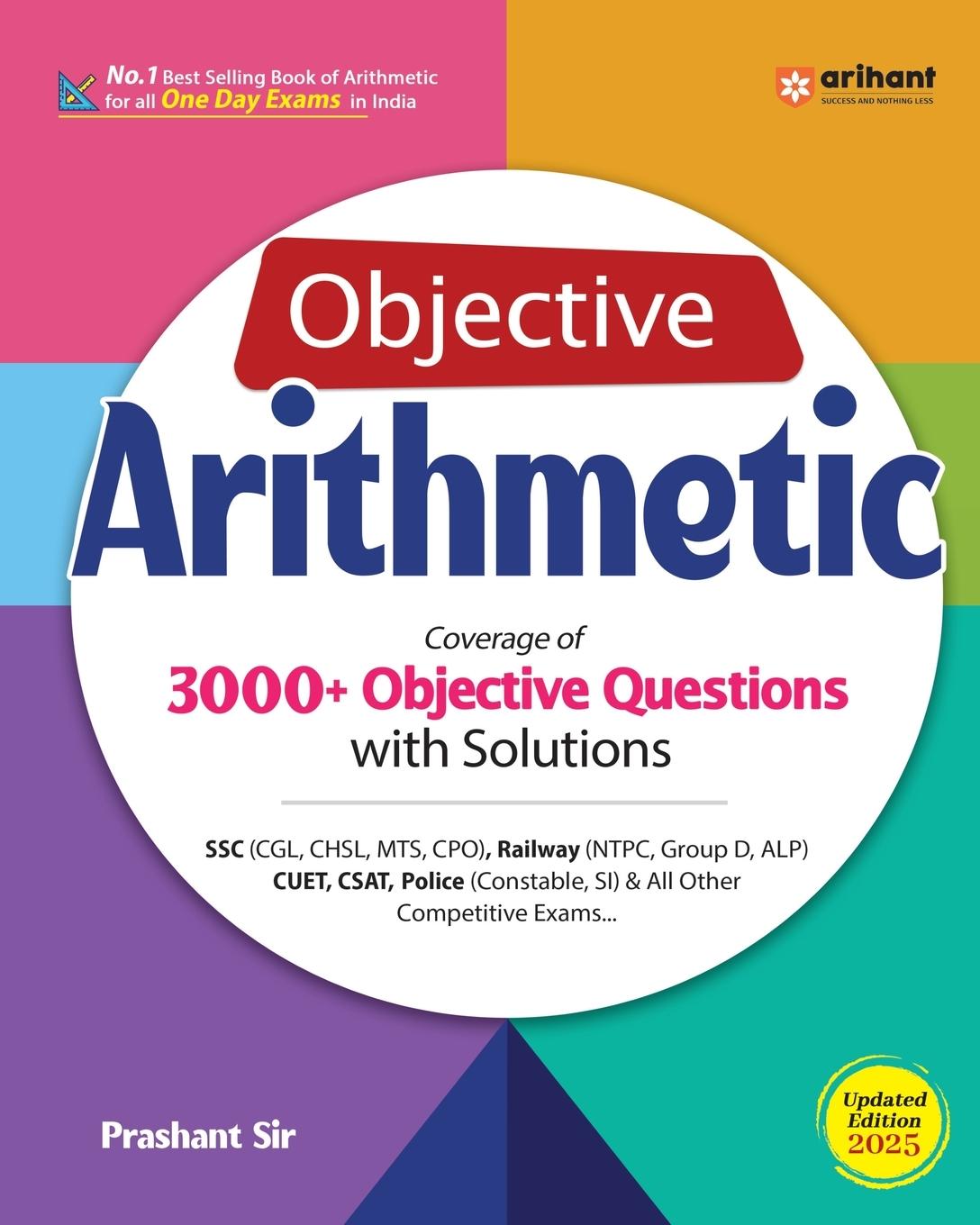 Knjiga Objective Arithmetic (E) sir Rishabh Khurana Prashant