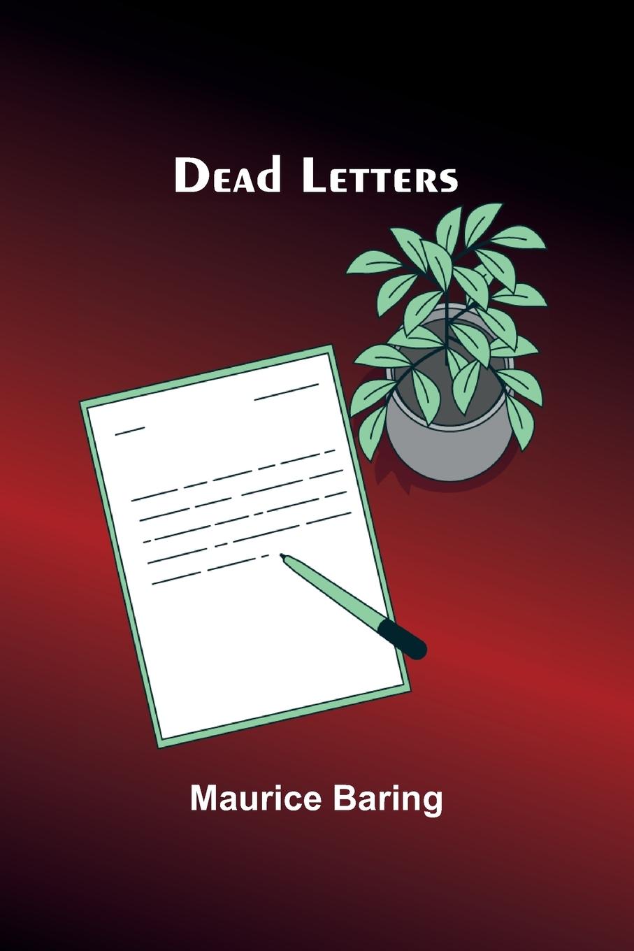 Kniha Dead Letters Maurice Baring