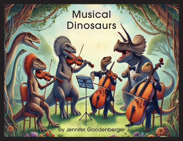 Knjiga Musical Dinosaurs 