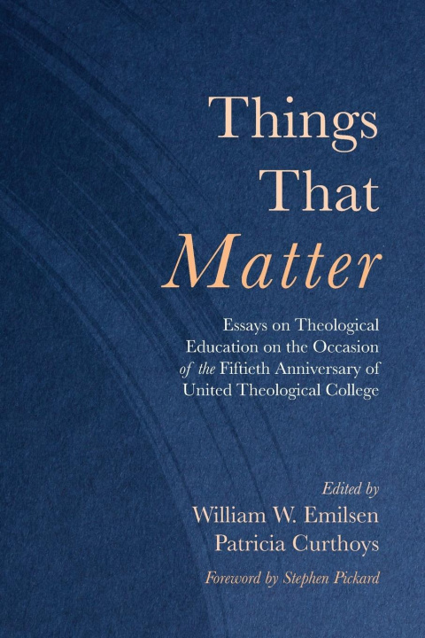 Buch Things That Matter Patricia Curthoys