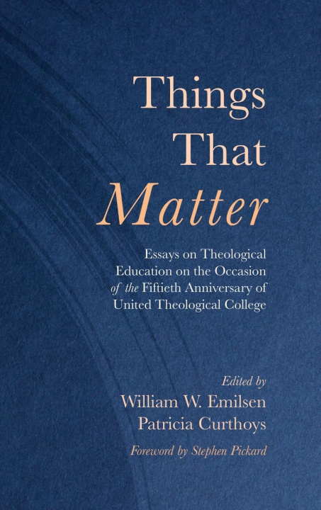Kniha Things That Matter Patricia Curthoys