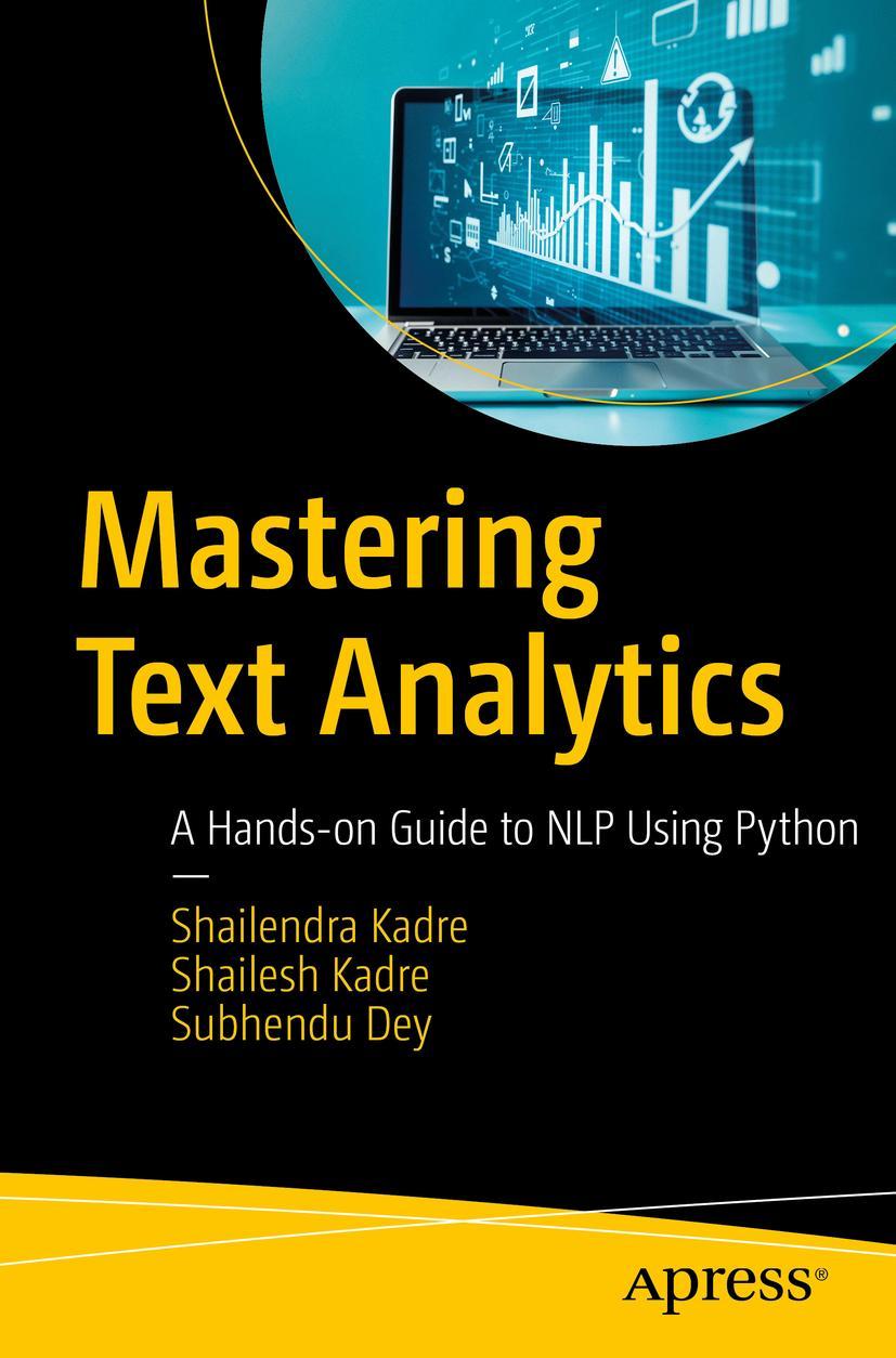 Buch Mastering Text Analytics Shailesh Kadre