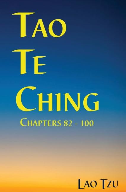 Kniha Tao Te Ching 