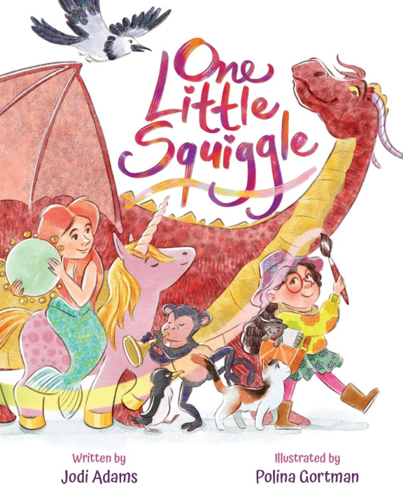 Kniha One Little Squiggle Polina Gortman