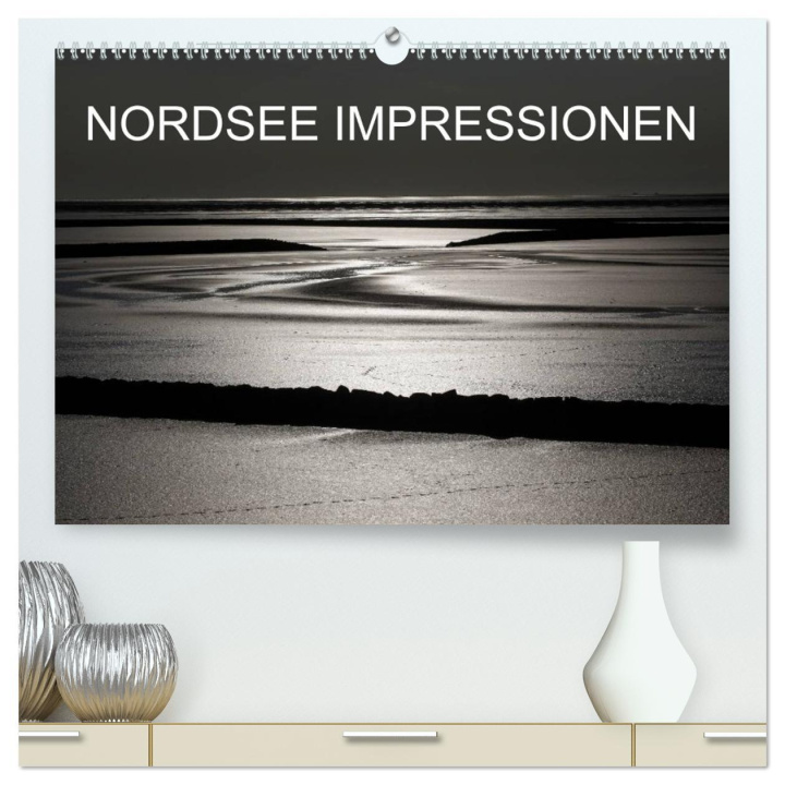 Kalendár/Diár NORDSEE IMPRESSIONEN (hochwertiger Premium Wandkalender 2026 DIN A2 quer), Kunstdruck in Hochglanz Calvendo