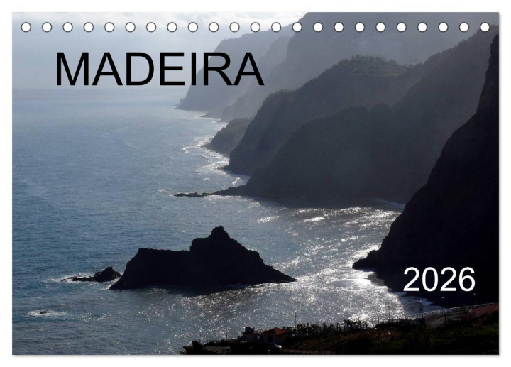 Kalendár/Diár Madeira 2026 (Tischkalender 2026 DIN A5 quer), CALVENDO Monatskalender Calvendo