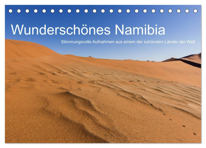 Kalendár/Diár Wunderschönes Namibia (Tischkalender 2026 DIN A5 quer), CALVENDO Monatskalender Calvendo