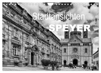 Kalendár/Diár Stadtansichten Speyer (Wandkalender 2026 DIN A4 quer), CALVENDO Monatskalender Calvendo