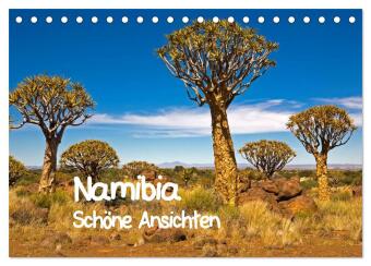 Kalendár/Diár Namibia - Schöne Ansichten (Tischkalender 2026 DIN A5 quer), CALVENDO Monatskalender Calvendo