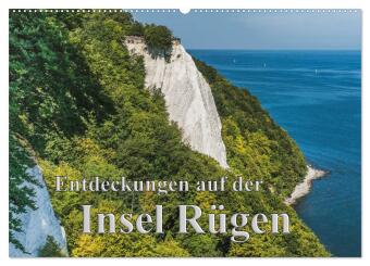 Kalendár/Diár Entdeckungen auf der Insel Rügen (Wandkalender 2026 DIN A2 quer), CALVENDO Monatskalender Calvendo