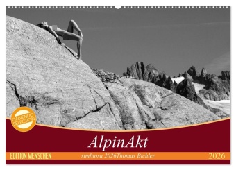 Kalendár/Diár AlpinAkt (Wandkalender 2026 DIN A2 quer), CALVENDO Monatskalender Calvendo