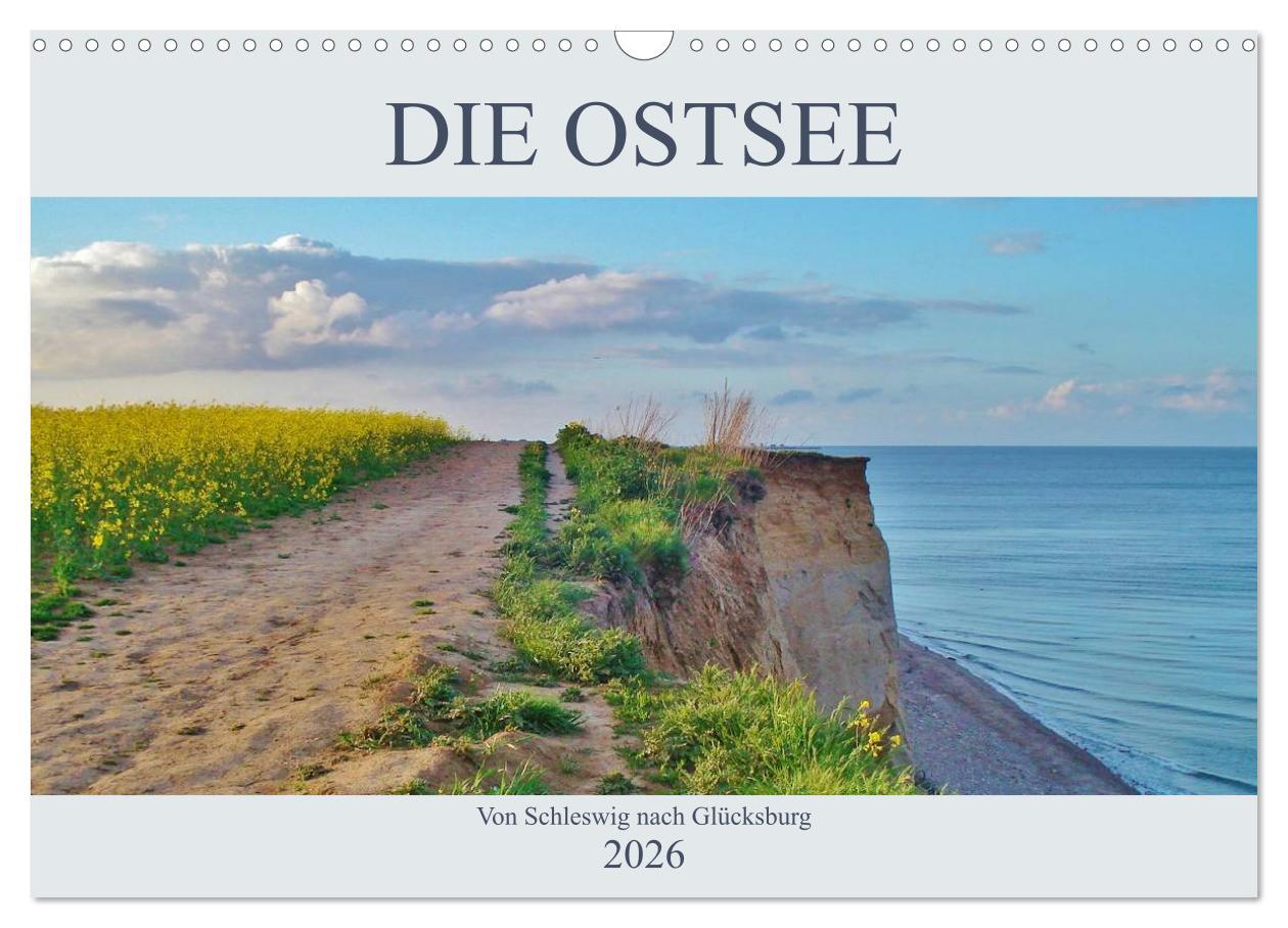 Kalendár/Diár Die Ostsee - von Schleswig nach Glücksburg (Wandkalender 2026 DIN A3 quer), CALVENDO Monatskalender Calvendo