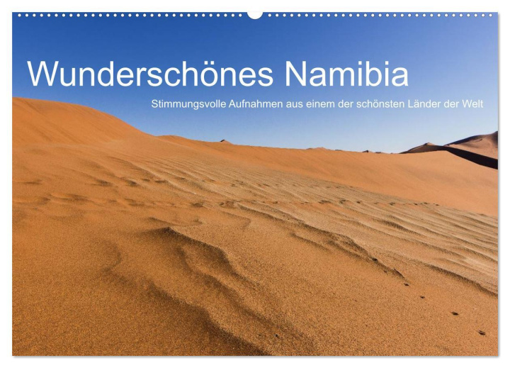Kalendár/Diár Wunderschönes Namibia (Wandkalender 2026 DIN A2 quer), CALVENDO Monatskalender Calvendo