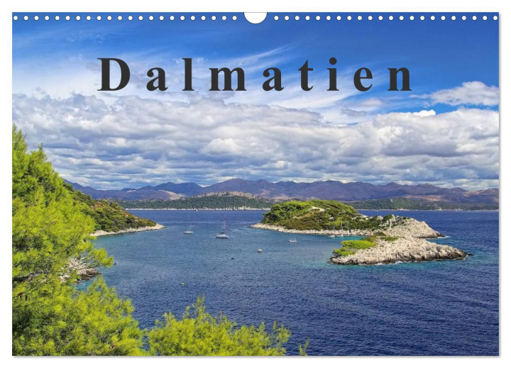 Koledar/Rokovnik Dalmatien (Wandkalender 2026 DIN A3 quer), CALVENDO Monatskalender Calvendo