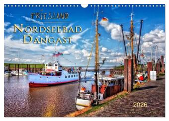 Kalendár/Diár Friesland - Nordseebad Dangast (Wandkalender 2026 DIN A3 quer), CALVENDO Monatskalender Calvendo