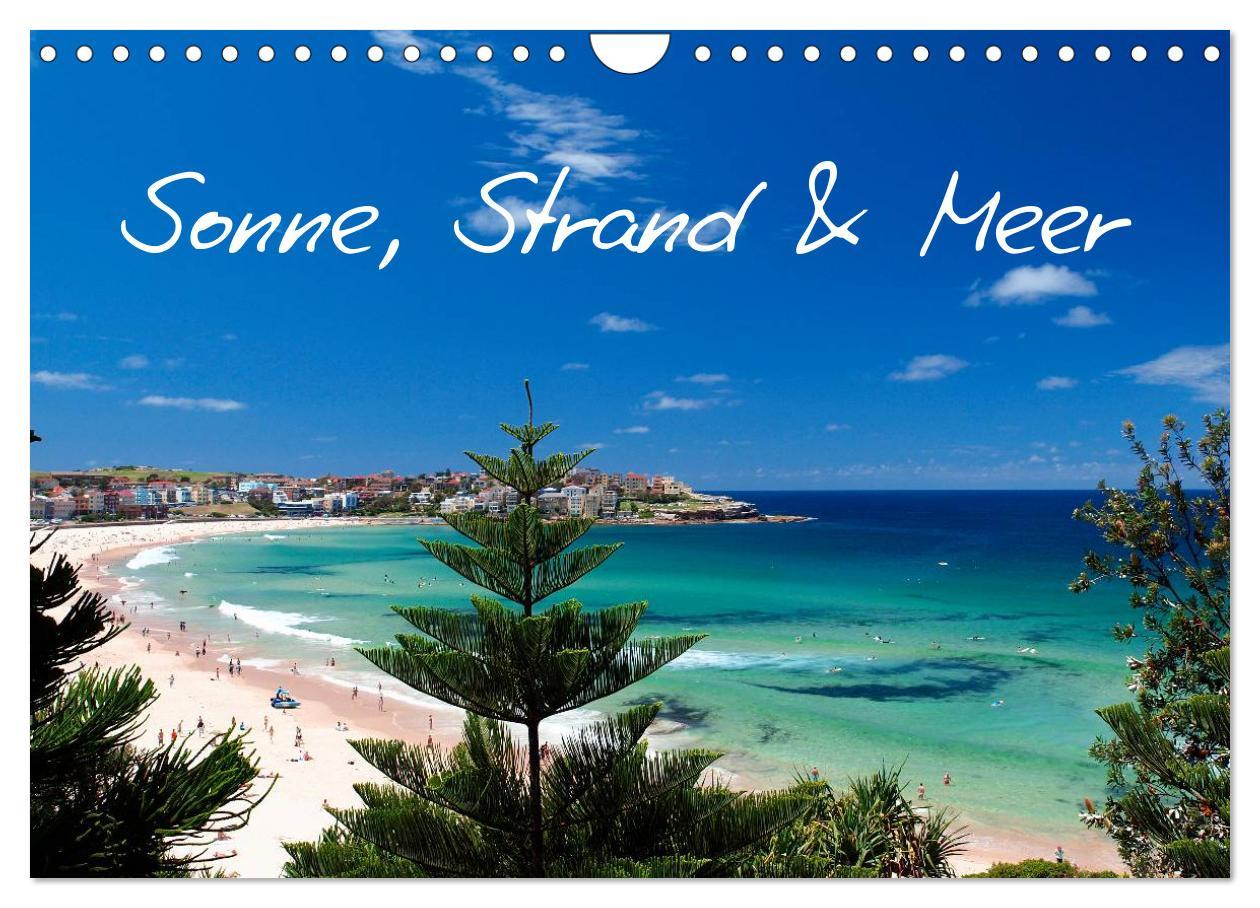 Kalendár/Diár Sonne, Strand & Meer (Wandkalender 2026 DIN A4 quer), CALVENDO Monatskalender Calvendo