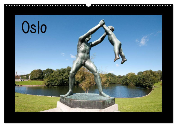 Koledar/Rokovnik Oslo (Wandkalender 2026 DIN A2 quer), CALVENDO Monatskalender Calvendo