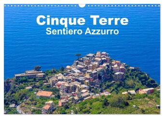 Kalendár/Diár Cinque Terre Sentiero Azzurro (Wandkalender 2026 DIN A3 quer), CALVENDO Monatskalender Calvendo
