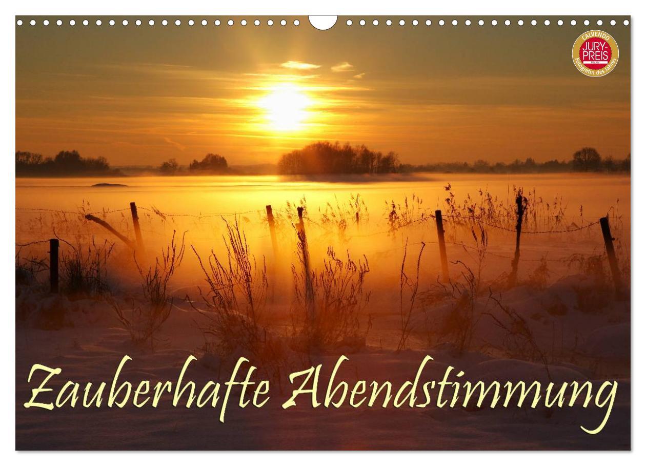 Kalendár/Diár Zauberhafte Abendstimmung (Wandkalender 2026 DIN A3 quer), CALVENDO Monatskalender Calvendo
