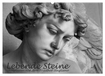 Kalendár/Diár Lebende Steine - Skulpturen auf dem Friedhof Staglieno (Wandkalender 2026 DIN A2 quer), CALVENDO Monatskalender Calvendo