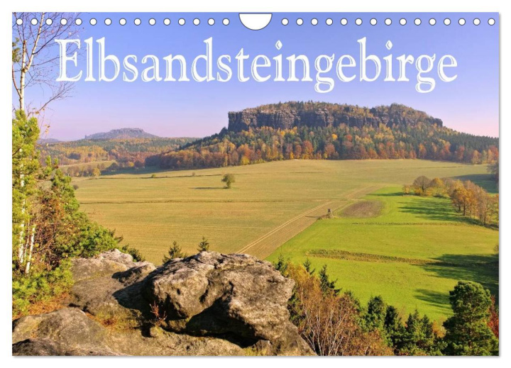 Kalendár/Diár Elbsandsteingebirge (Wandkalender 2026 DIN A4 quer), CALVENDO Monatskalender Calvendo
