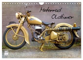 Koledar/Rokovnik Motorrad Oldtimer (Wandkalender 2026 DIN A4 quer), CALVENDO Monatskalender Calvendo