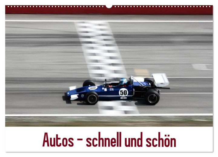 Kalendár/Diár Autos - schnell und schön (Wandkalender 2026 DIN A2 quer), CALVENDO Monatskalender Calvendo