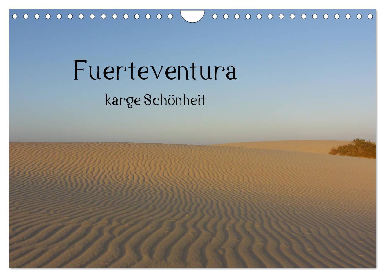 Kalendár/Diár Fuerteventura - karge Schönheit (Wandkalender 2026 DIN A4 quer), CALVENDO Monatskalender Calvendo
