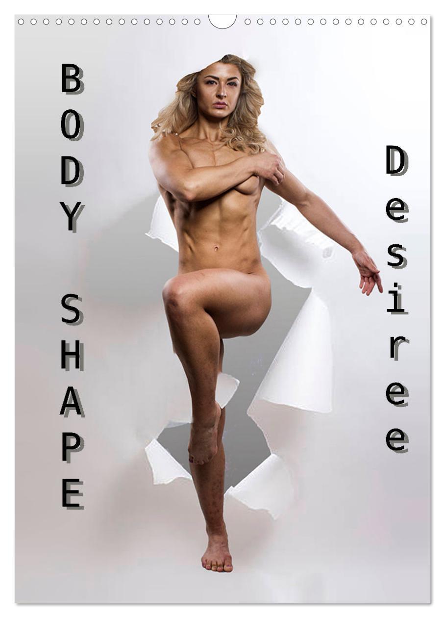 Kalendár/Diár Body Shape - Desiree (Wandkalender 2026 DIN A3 hoch), CALVENDO Monatskalender Calvendo