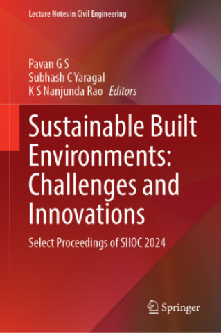 Buch Sustainable Built Environments: Challenges and Innovations Pavan G S