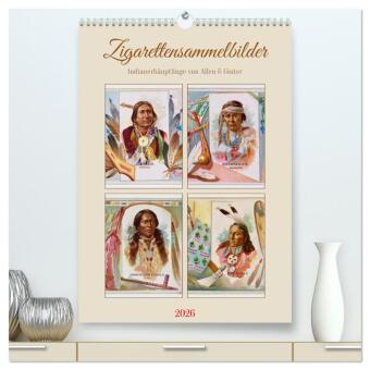 Kalendár/Diár Zigarettensammelbilder (hochwertiger Premium Wandkalender 2026 DIN A2 hoch), Kunstdruck in Hochglanz Calvendo