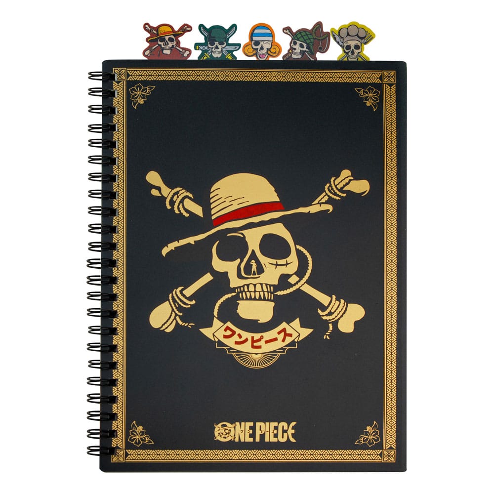 Stationery items Straw Hat Pirates Tabbed Notebook 