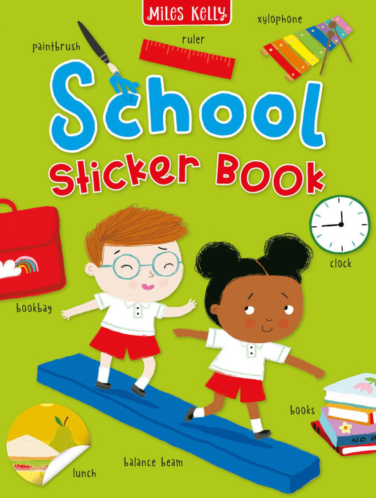 Knjiga School Sticker Book 
