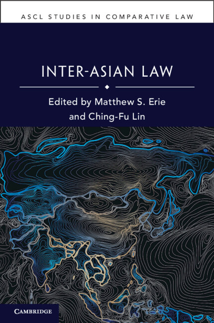 Knjiga Inter-Asian Law Matthew S. Erie