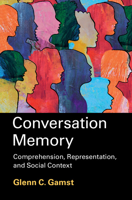 Kniha Conversation Memory Glenn C. Gamst