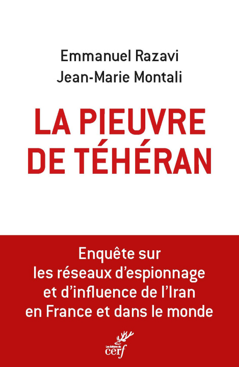 Kniha La Pieuvre de Téhéran MONTALI JEAN-MARIE