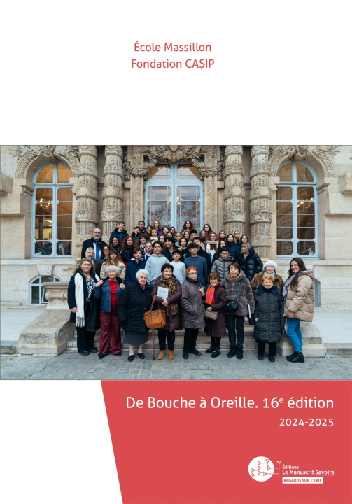 Buch Bouche à Oreille FONDATION CASIP-COJASOR