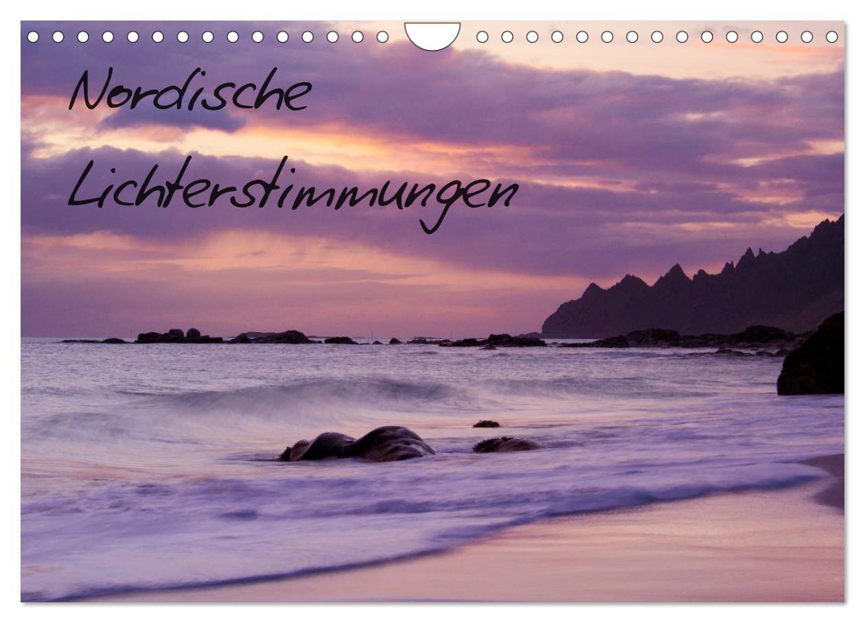 Kalendár/Diár Nordische Lichterstimmungen (Wandkalender 2026 DIN A4 quer), CALVENDO Monatskalender Calvendo