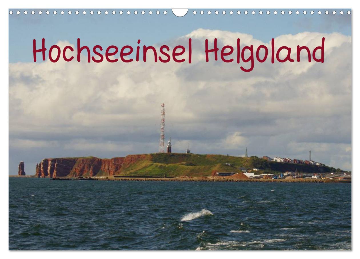 Kalendár/Diár Hochseeeinsel Helgoland (Wandkalender 2026 DIN A3 quer), CALVENDO Monatskalender Calvendo