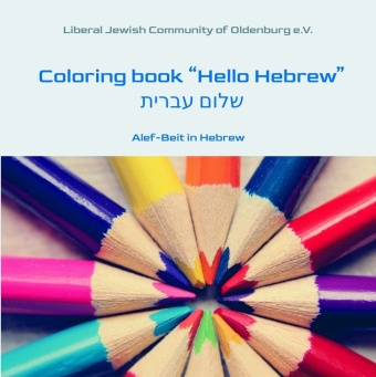 Kniha Coloring book "Hello Hebrew" LJGO Die Liberale Jüdische Gemeinde Oldenburg