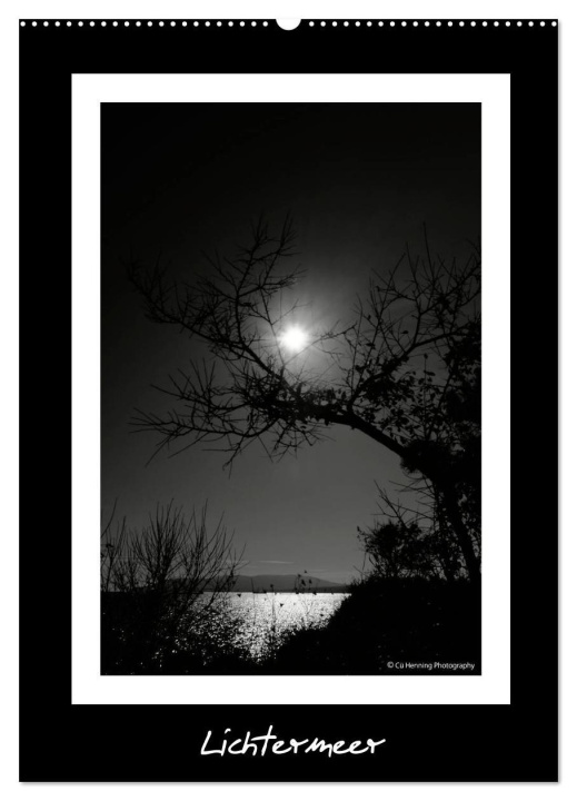Kalendár/Diár Lichtermeer (Wandkalender 2026 DIN A2 hoch), CALVENDO Monatskalender Calvendo