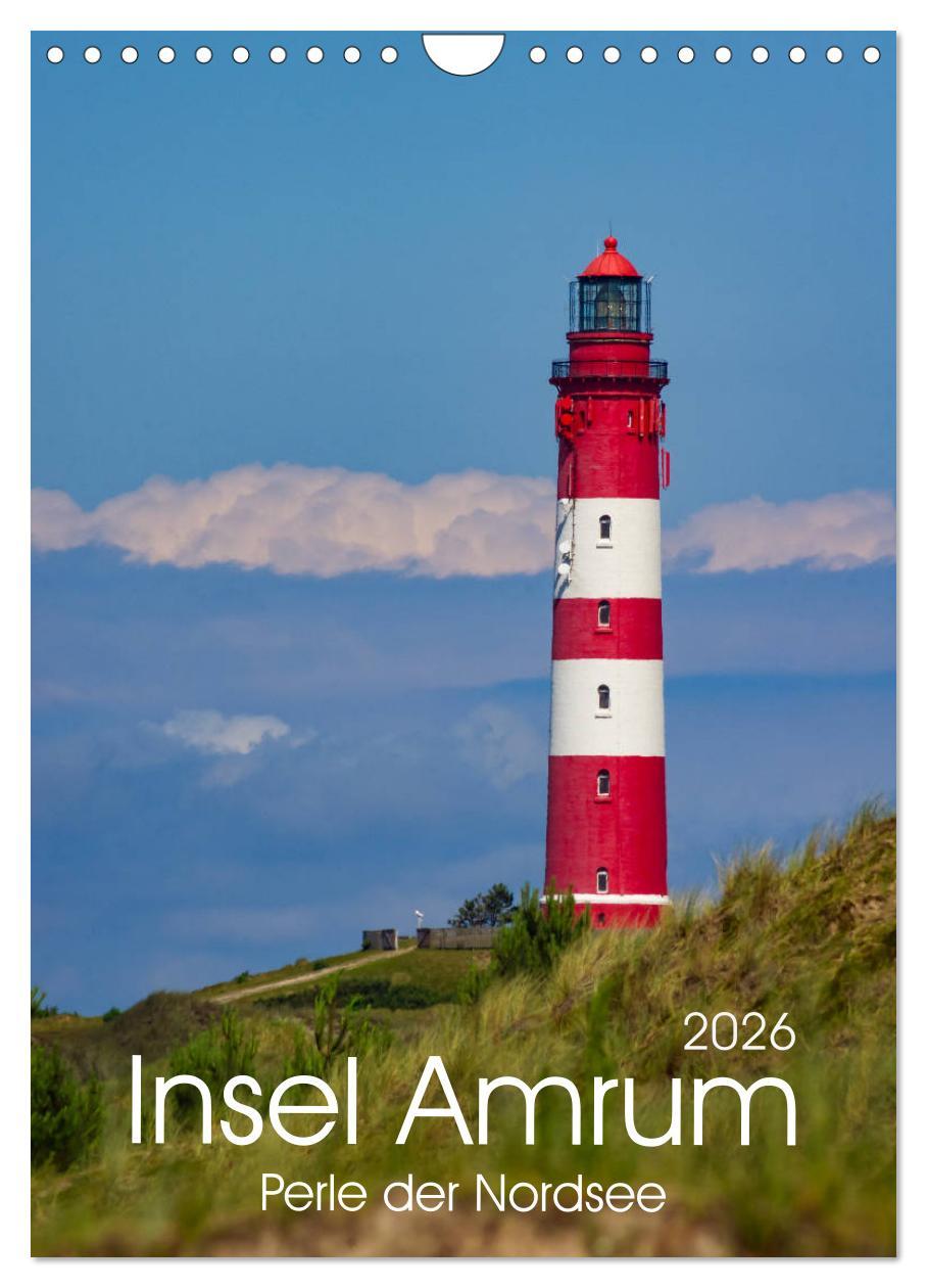 Kalendár/Diár Insel Amrum (Wandkalender 2026 DIN A4 hoch), CALVENDO Monatskalender Calvendo