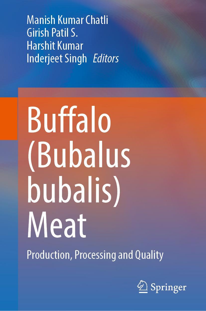 Knjiga Buffalo (Bubalus bubalis) Meat Manish Kumar Chatli