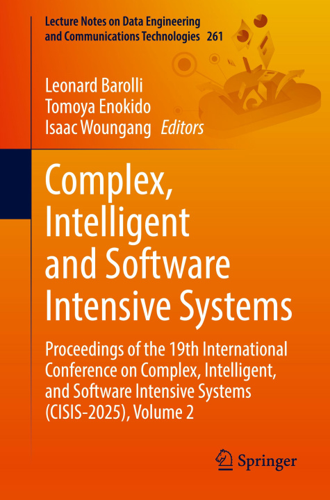 Kniha Complex, Intelligent and Software Intensive Systems Leonard Barolli