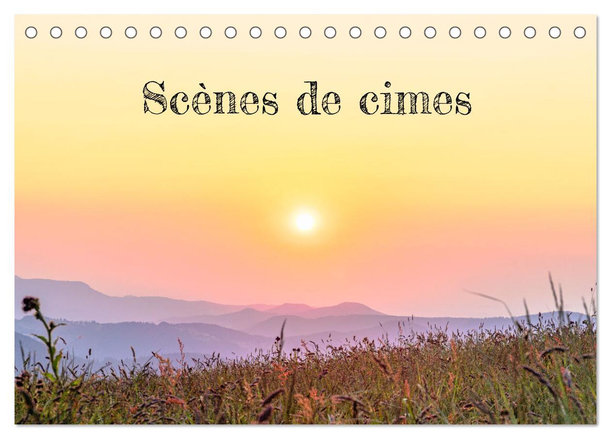 Kalendár/Diár Scènes de cimes (Calendrier de bureau 2026 DIN A5 vertical), CALVENDO calendrier mensuel Calvendo